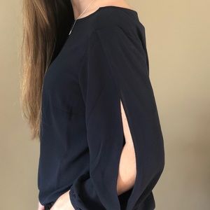 Banana Republic Split Sleeve Blouse